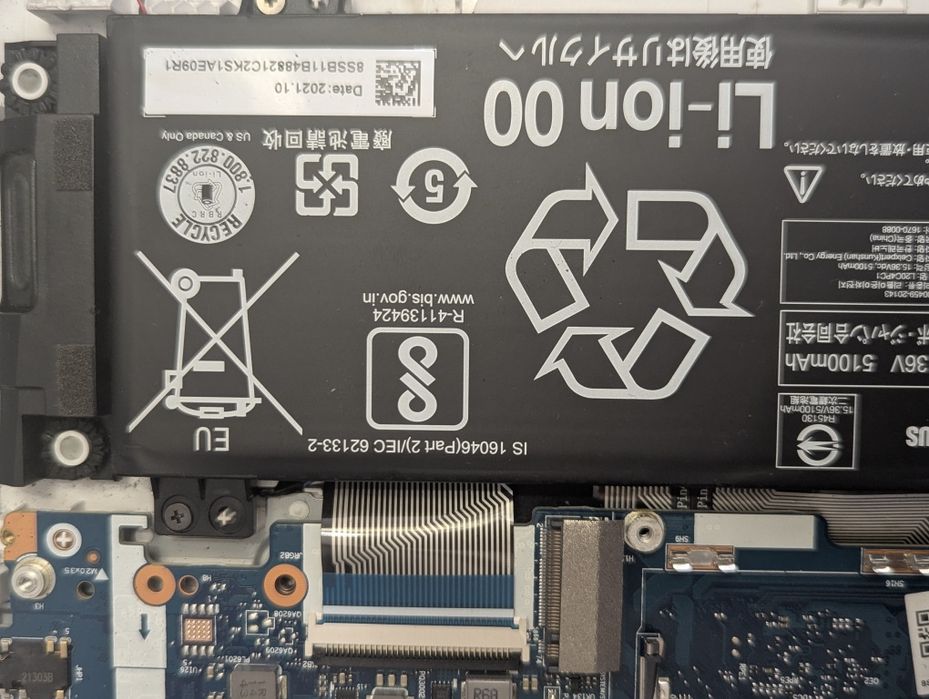 Lenovo Legion 5 Pro за части | Перфектен екран и батерия