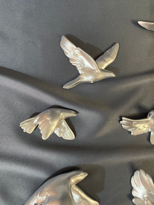 Панно на стену. Птички