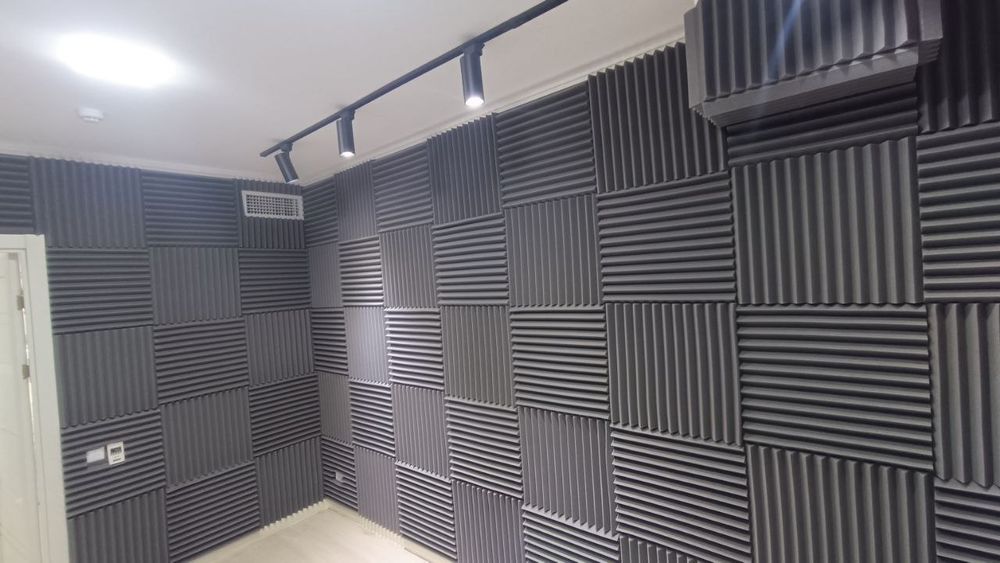 Акустический поролон, басс ловушки, эхо ловушки,