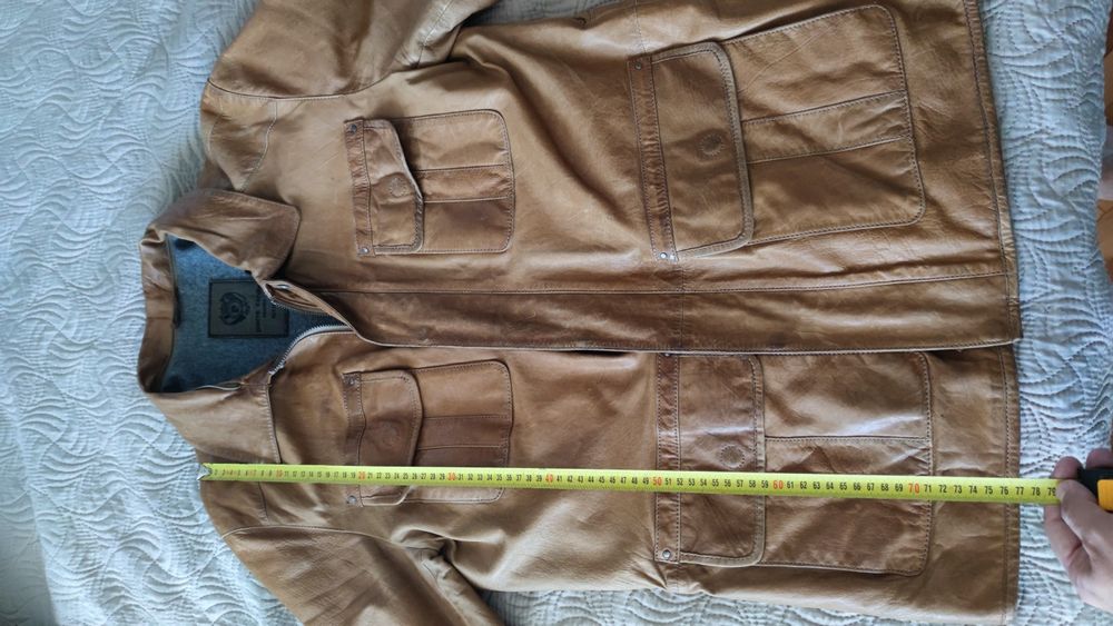 Марково мъжко яке от агнешка кожа Pierre Cardin