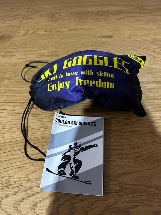 Ochelari ski / snowboard magnetici COOLOO anti fog UV - Noi
