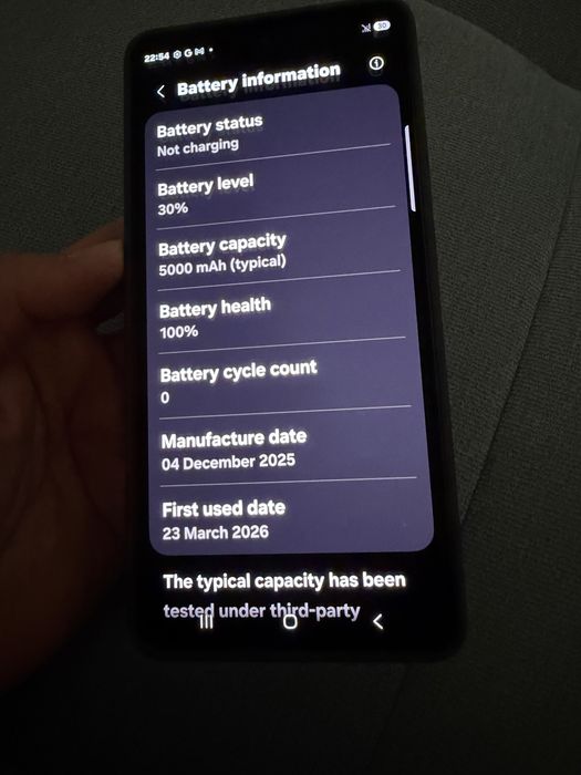 Samsung Galaxy S26 Ultra 512GB Black,чисто нов,0 цикъла на батерията