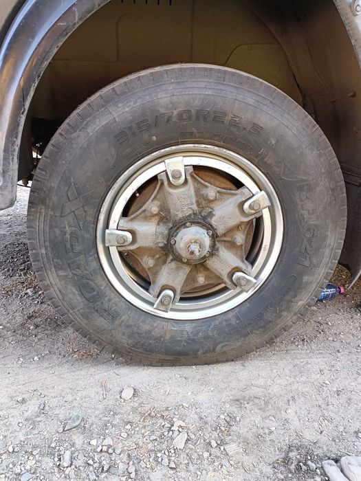 КамАЗ самосвал с прицепом