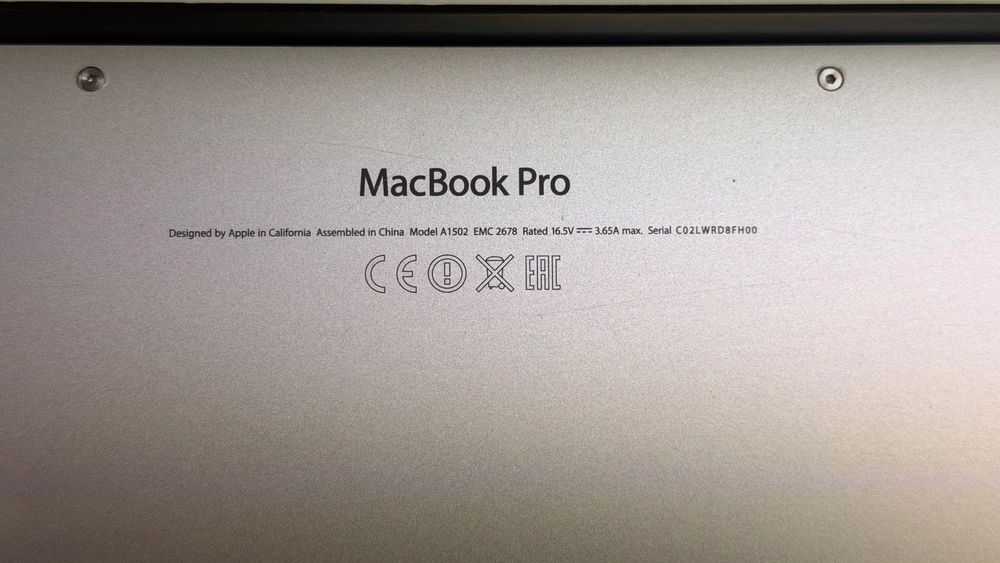 MacBook Pro 13 A1502 Retina 256Gb (Late 2013)
