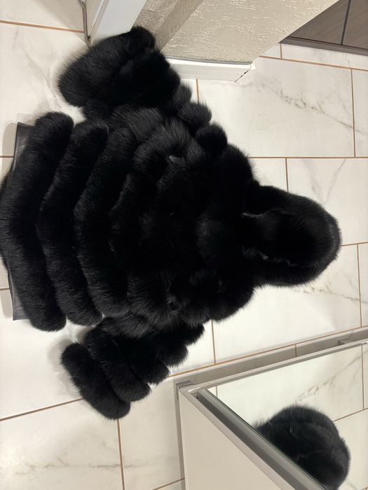 Палто от лисица BLACK PEARL”