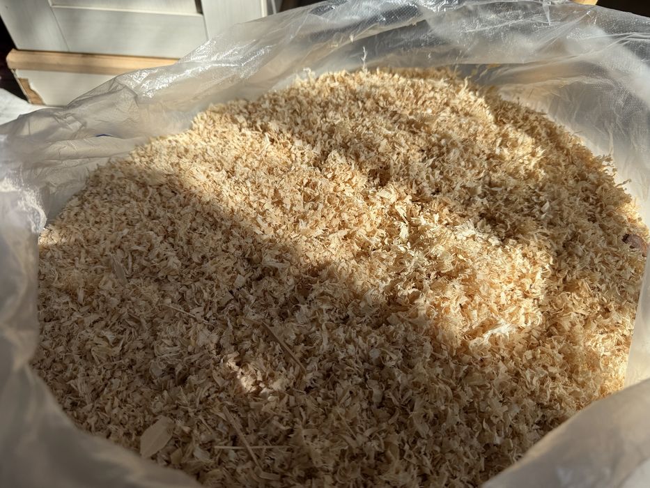 Домик для попугаев/Гнездо +опилки древестные