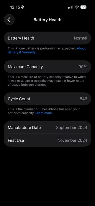 Iphone 16 Перфектен 128Gb