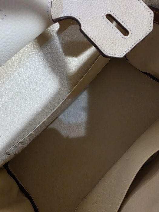 Налична чанта Hermes Birkin двуцветна