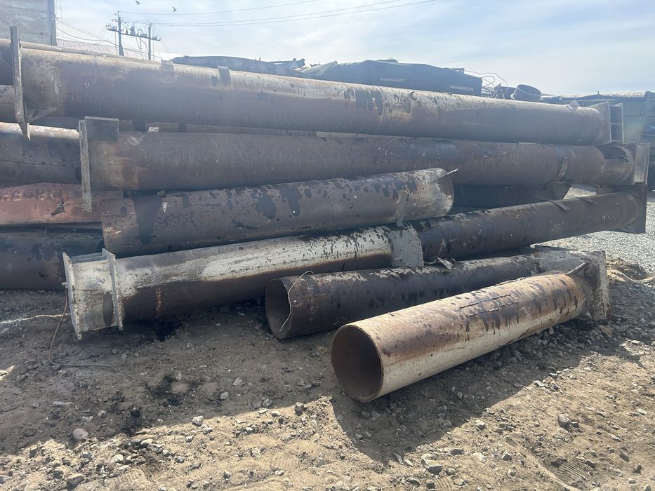 Труба d 426 стенка 10 мм. Металлические колонны из круглой трубы