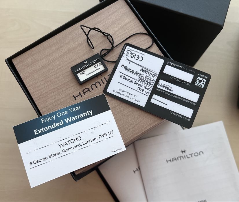 Като НОВ Hamilton Khaki Field Murph 38mm H70405710