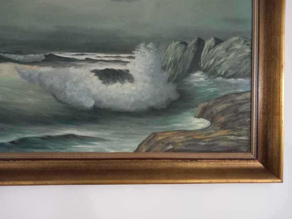 огромна картина масло на платно