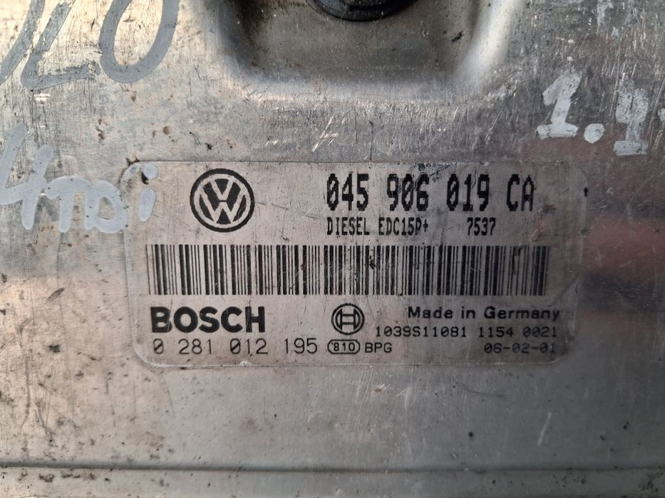 Компютър двигател VW Polo 1.4Tdi