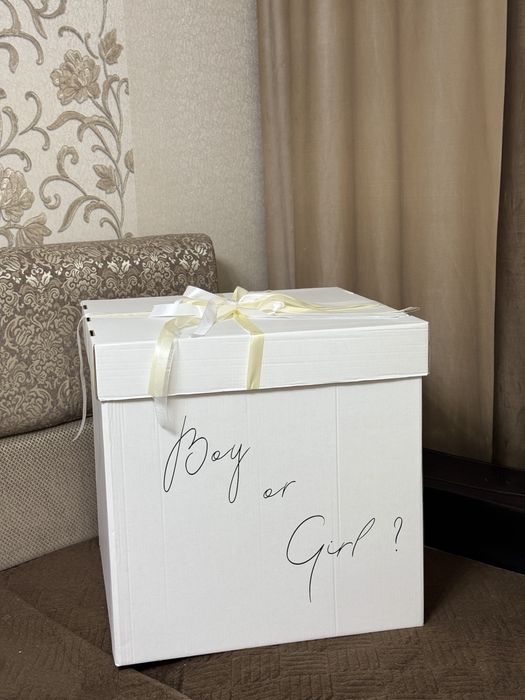 Коробка для гендер пати