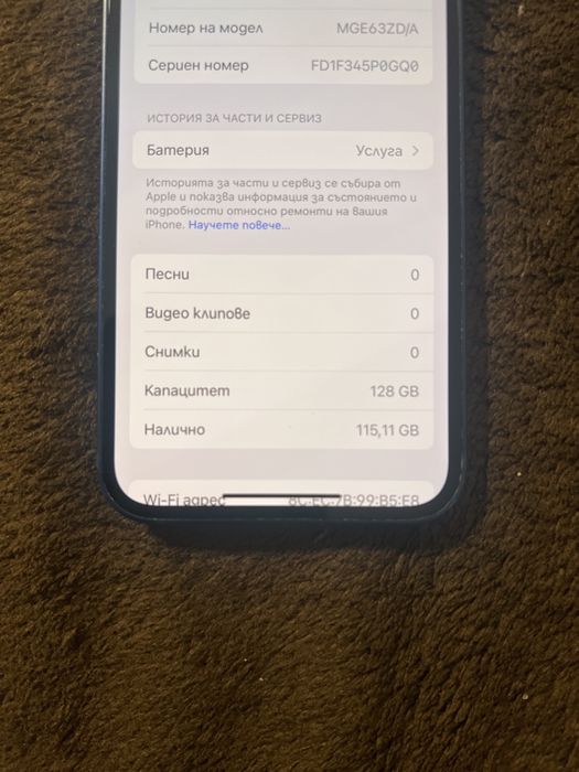 Iphone 12 mini 128 gb blue син