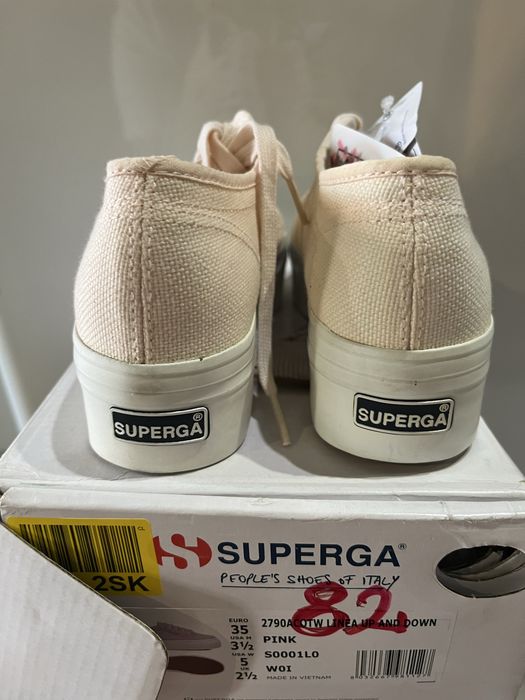 Кецове Superga номер  35