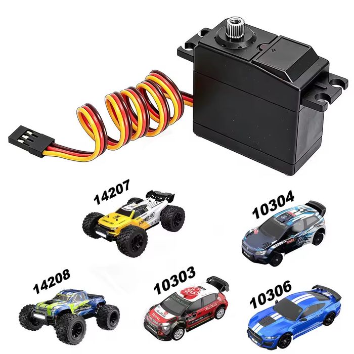 Servo S15025D compatibil S0690 dar cu angrenaj metalic