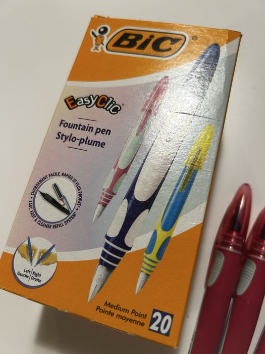 Set 6 stilouri BIC Easyclic