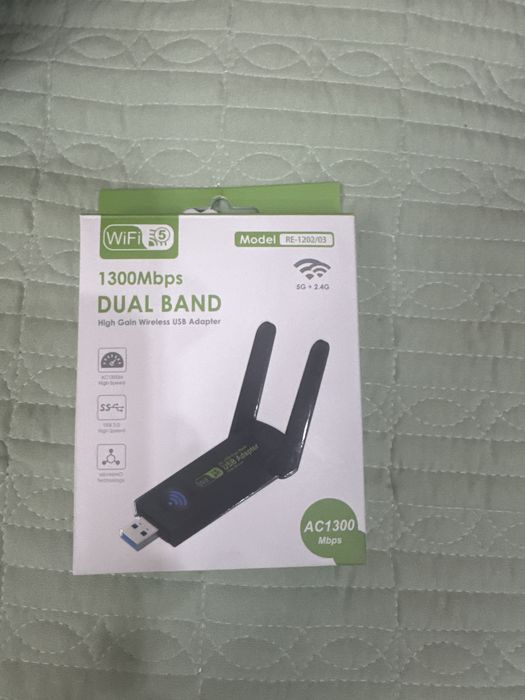 Wifi adapter 1300mbps dual band