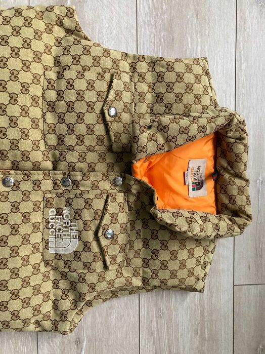 The North Face X Gucci мъжки оригинален елек размер L / XL