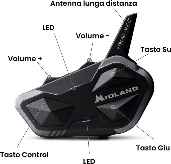 Casca Motor Midland R1 Mesh Single (#1332#)