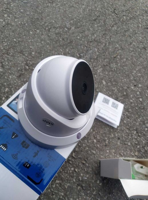Куполна WIFI SMART  КАМЕРА  LYLU за видеонаблюдение 5MPX – вътрешна