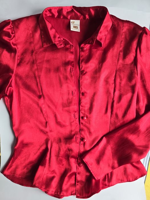 Дамска риза червена Eurofashion