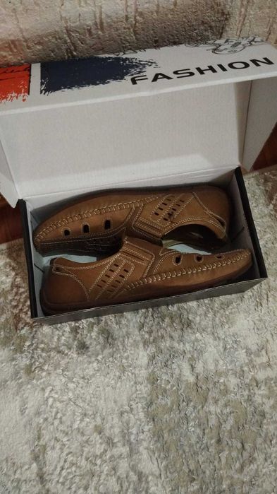 Туфли Плетенные Мужские