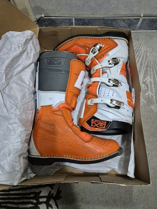 Vand cizme enduro Gaerne GX1 orange marimea 45