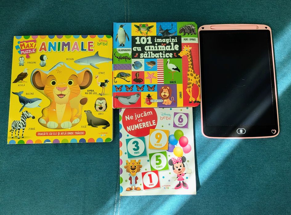 Set cărți și tabletă pentru copii