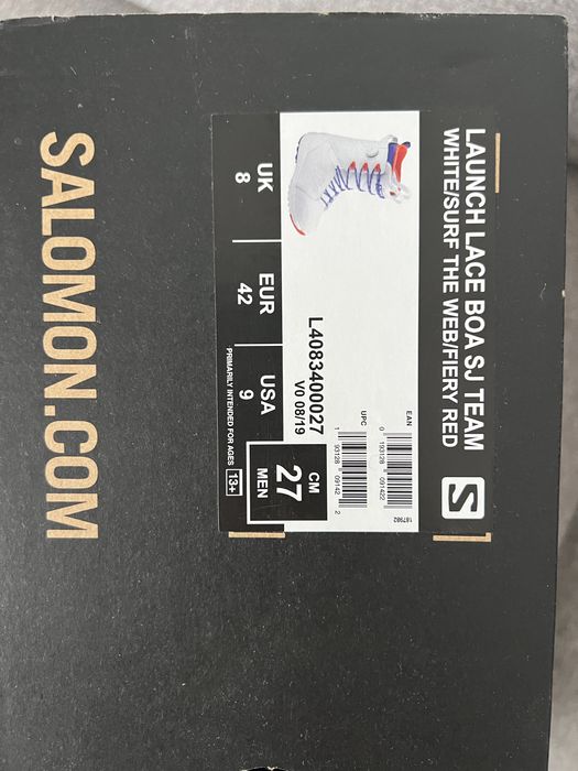 Salomon Launch lace BOA SJ