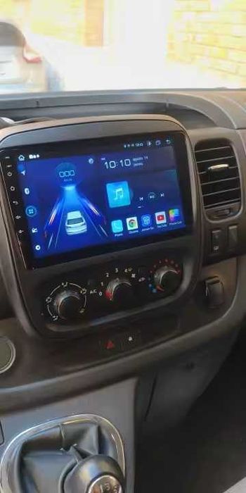 Мултимедия 9″ Android 14 за RENAULT TRAFIC III OPEL VIVARO B Carplay