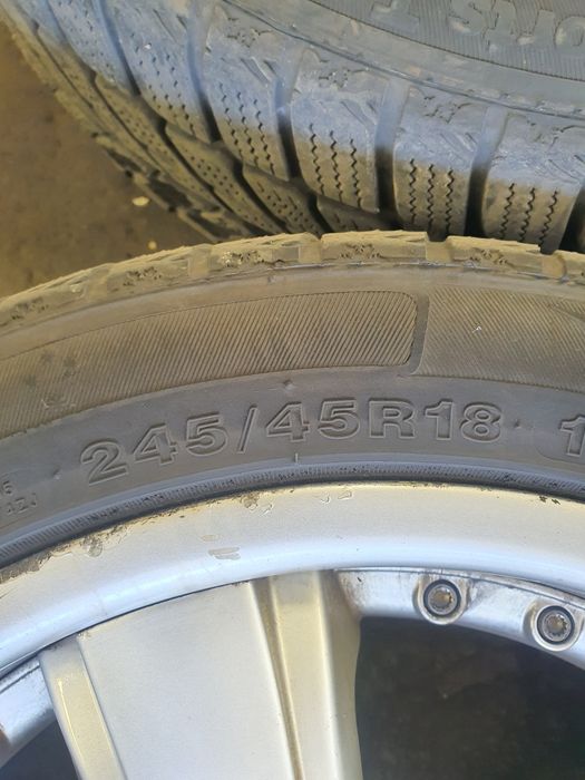 Джанти 245/45 R18 гумите са като нови!!! 24г