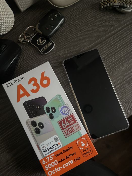 Zte blade a36 новый не пользованный