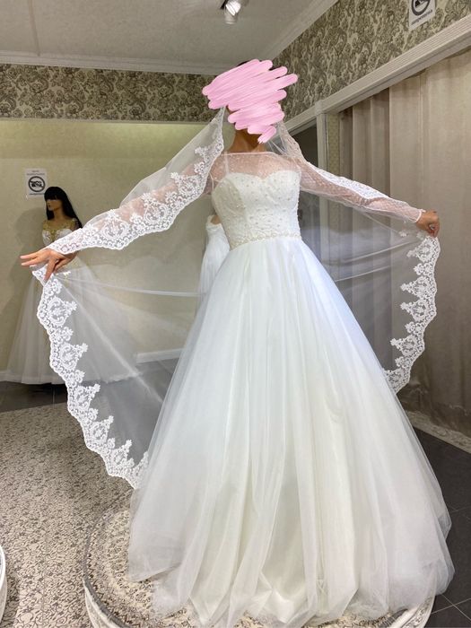 Срочно продам свадебное платье!