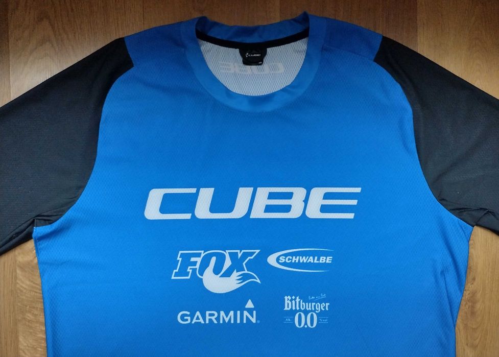 CUBE Vertex Actionteam FOX JERSEY - мъжка вело екипировка XXL