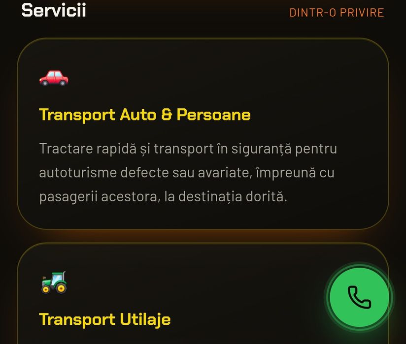Realizare Site Web Prezentare Rapid – Optimizat Mobil, Gata in 24-48h