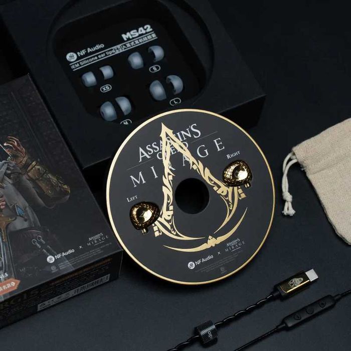 NFAcous RG15 × Assassin's Creed Mirage Casti IEMs In-Ear Noi, Cutie