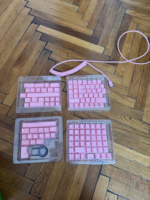 Razer keycaps pink