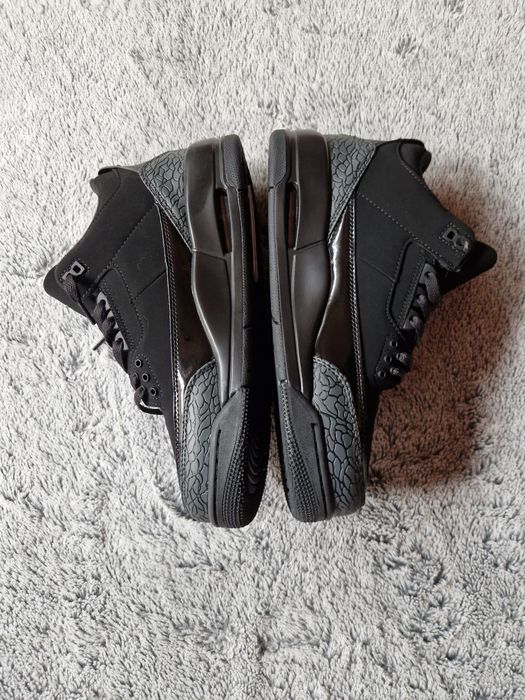 Jordan 3 black cat marime 44 , noi