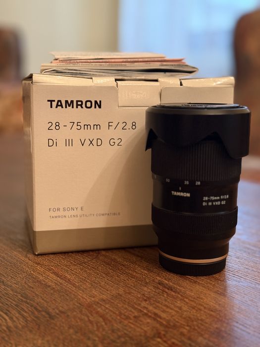 Obiectiv Tamron 28-75mm f2.8 G2 Sony E - Stare excelentă