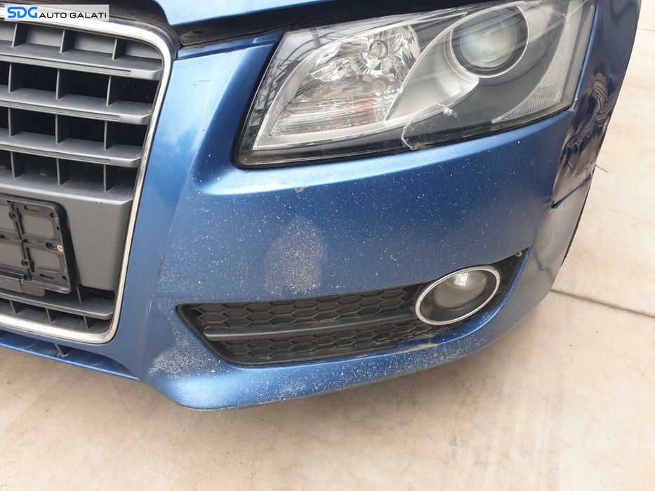 Bara Spoiler Fata Completa FARA Grila si Emblema si Grile cu Proiectoare cu Imperfectiuni Audi A5 8T 2008 - 2011 Culoare LX5V [C3038]