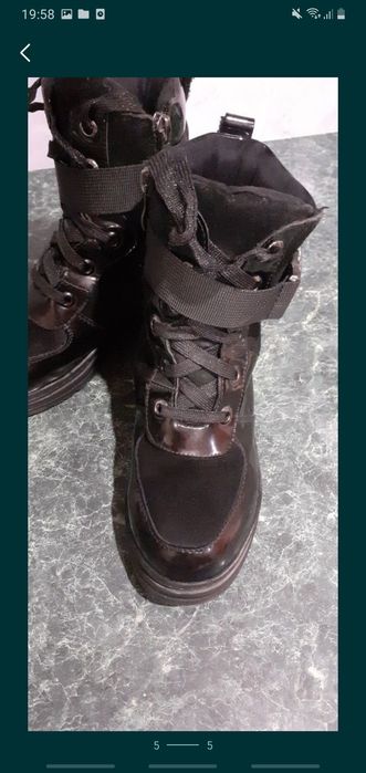 Зимняя ботинка от тиффани