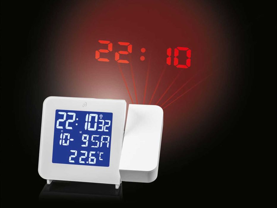 Ceas cu termometru cu proiecție, PROIECTOR, nou, din Germania