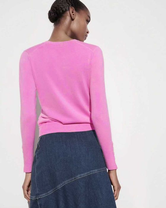 Zara памучна блуза