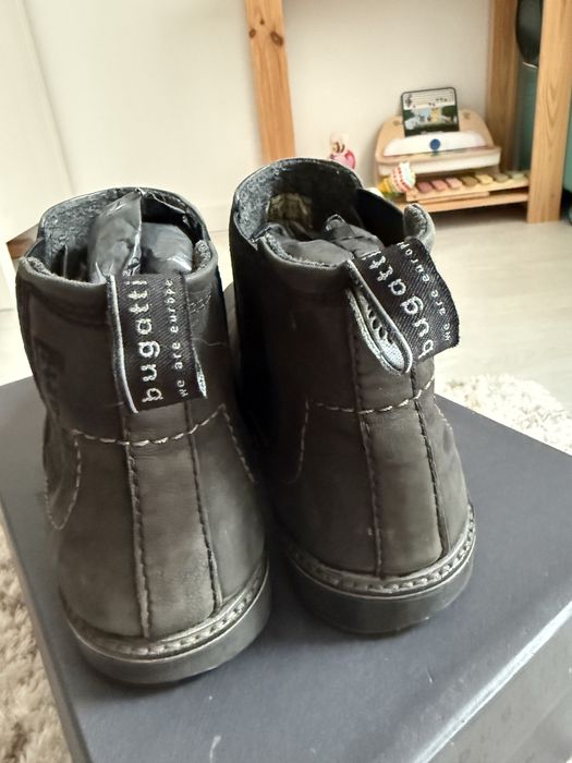 Мъжки боти Bugatti, 43 р-р, естествена кожа