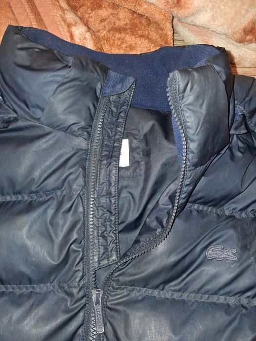 Пуховик лакоста.