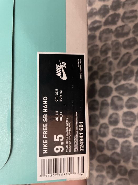 Nike free sb nano(оригинал)