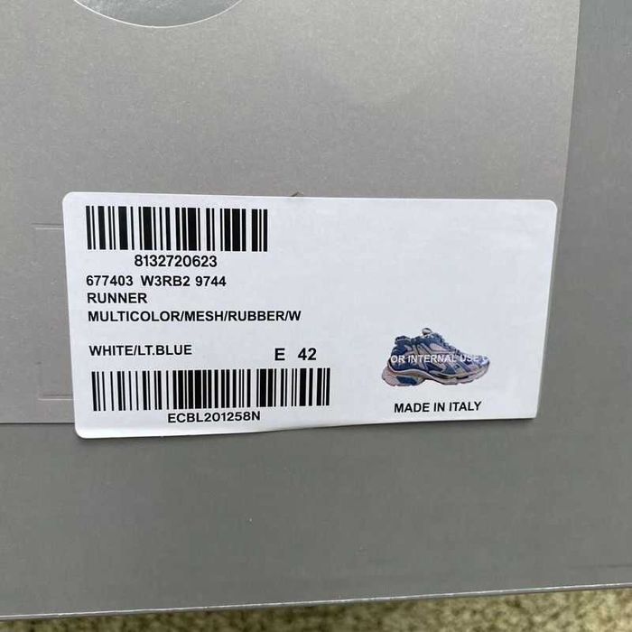 Balenciaga Runner 7.0 Light Blue/Grey