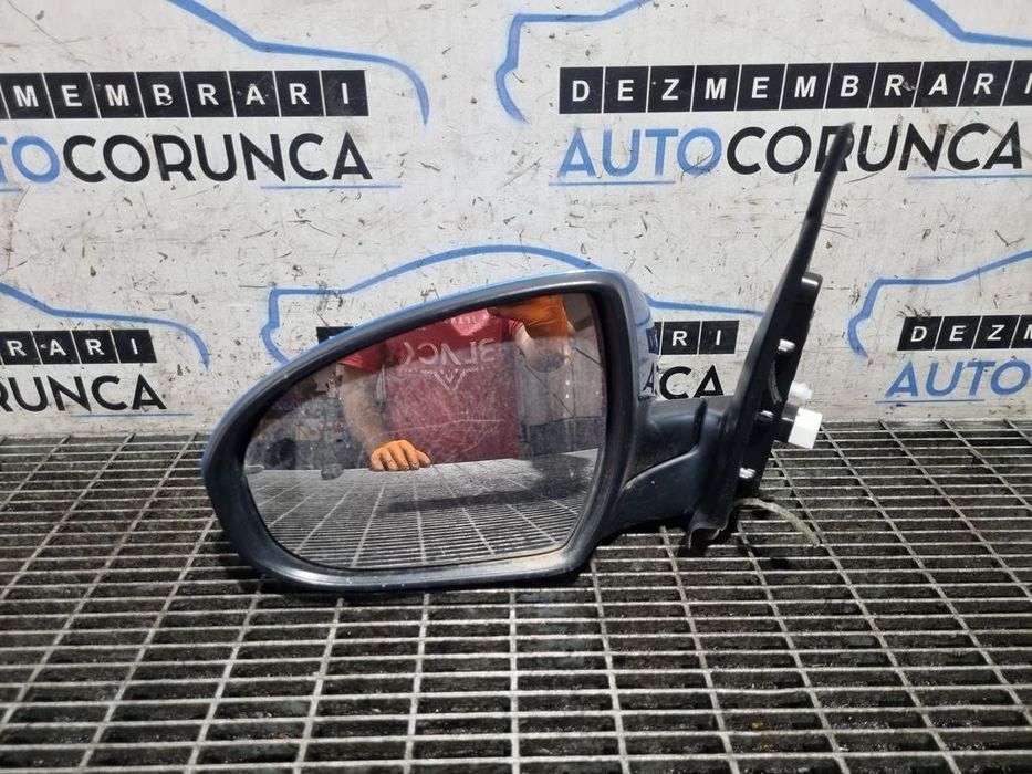 Oglinda stanga Hyundai Tucson III 2015 - 2018 4 Usi Ara Blue Metallic R3U (1293) ...