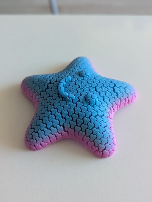 Морска звезда гъвкава играчка 3Д принт